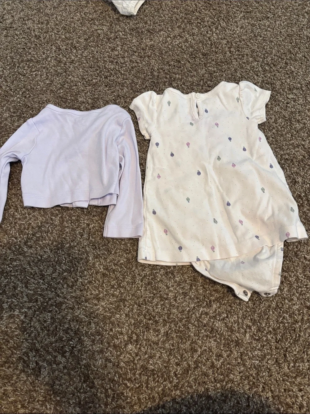 Baby Girls Mixed Romper & Dress Bundle - Pink, White, Navy Floral - Picture 7 of 11